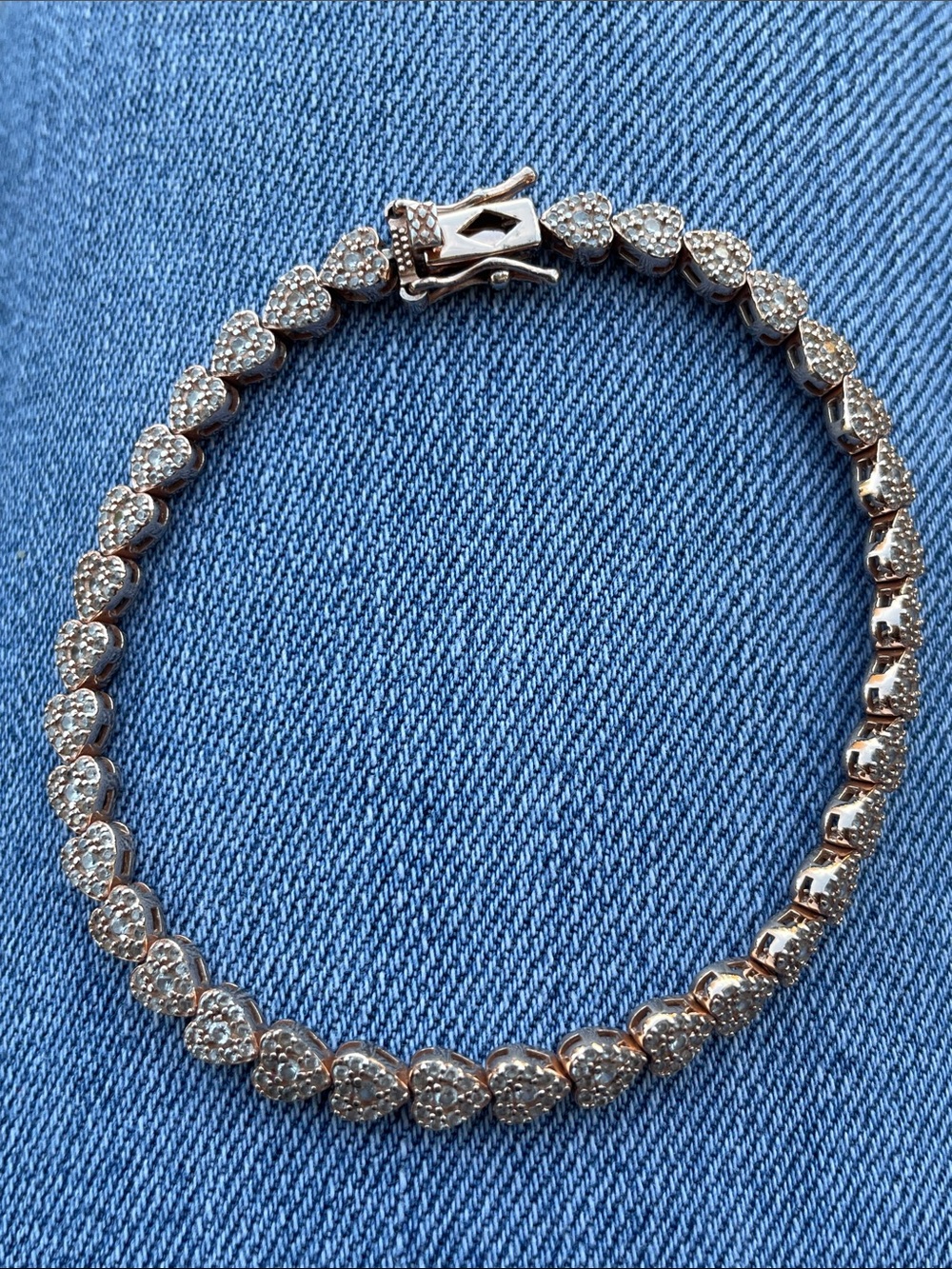 JCM Cz 925 Sterling Silver Bracelet